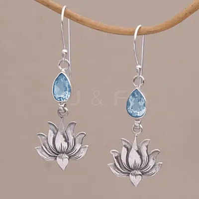 Zinc Alloy Rhinestone Dangle Earrings FS-WGA189A-01-1