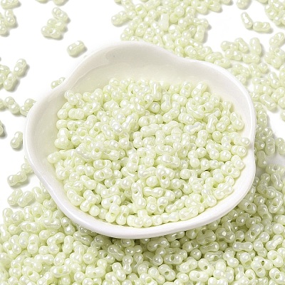 Opaque Colours Luster Glass Seed Beads X1-SEED-B001-01A-01-1
