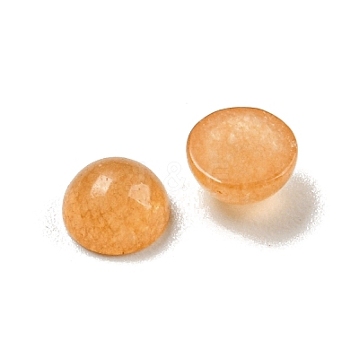 Natural White Jade Dyed Cabochons G-H309-03-32-1