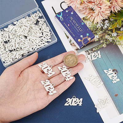 50Pcs Alloy Charms FIND-SC0007-04P-1