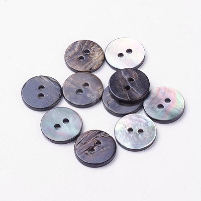 2-Hole Shell Buttons BUTT-L019-02E-1