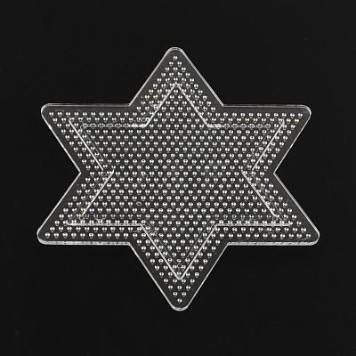 Star Pegboards for 3x2.5mm Mini Fuse Beads X-DIY-Q009-07-1