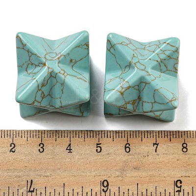 Dyed Synthetic Turquoise Beads G-A206-01B-55B-1