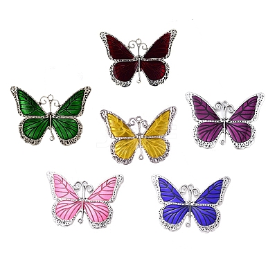 Alloy Enamel Big Pendants ENAM-L029-07-M-1
