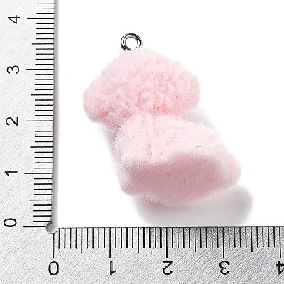 Resin Pendants RESI-Q007-06G-1