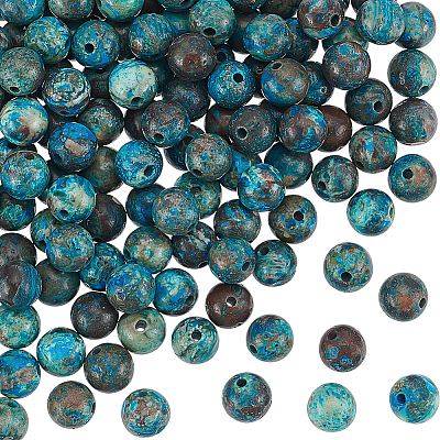 Natural Chrysocolla Gemstone Beads Strands G-OC0001-12-1
