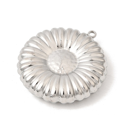 304 Stainless Steel Pendants STAS-B128-06P-02-1