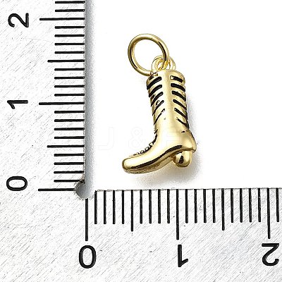 Brass Enamel Pendants KK-K400-50G-01B-1