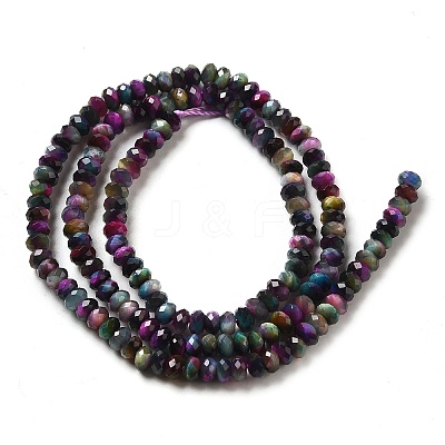 Natural Rainbow Tiger Eye Beads Strands G-NH0002-D01-01-1