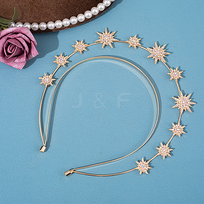 Alloy Hair Bands OHAR-WH20005-31-1