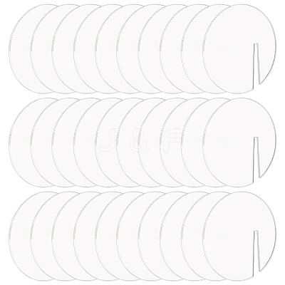 60Pcs Acrylic Wine Glass Charms AJEW-FG0002-23-1