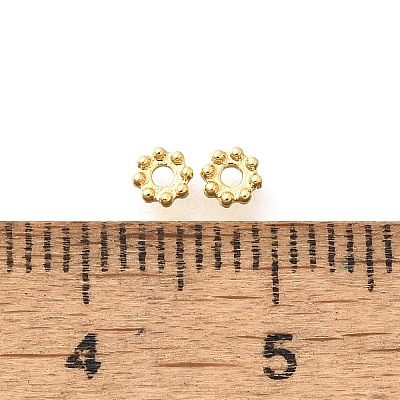 Brass Beads KK-K398-03G-1
