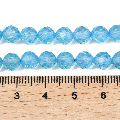 Natural Topaz Crystal Beads Strands G-P514-A02-04-02-1