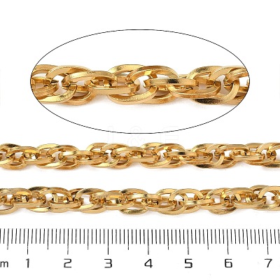 Ion Plating(IP) 304 Stainless Steel Rope Chains CHS-H025-16G-02-1