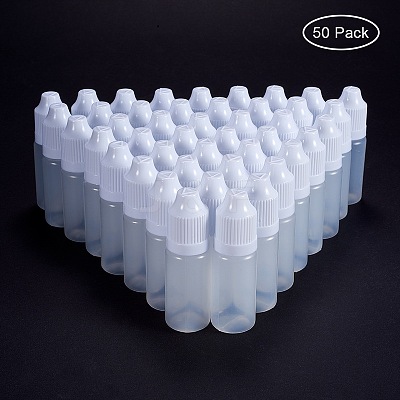 10ml Bottle Soft PE Squeeze Smoke Oil Bottle with Long Thin Dropper Plastic Dropper Bottle TOOL-BC0008-13A-1