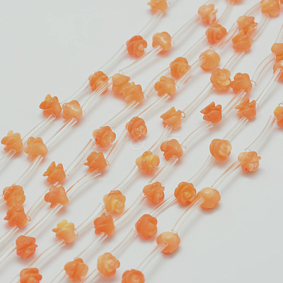 Natural Red Aventurine Beads G-O156-C-03A-1
