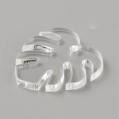 Acrylic Pendants TACR-WH0025-04B-1