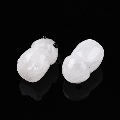 Natural Quartz Crystal Monster Figurines DJEW-N003-01J-1