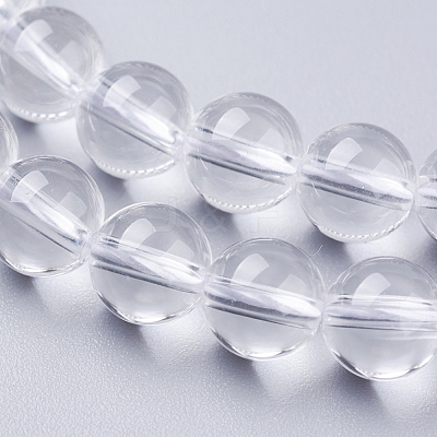 Natural Quartz Crystal Beads Strands G-C175-6mm-2-1