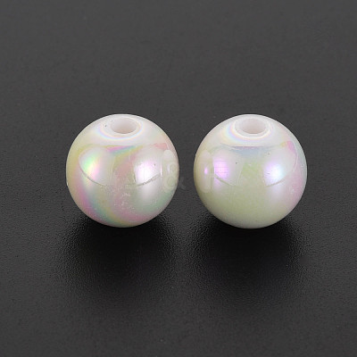 Opaque Acrylic Beads MACR-S370-D12mm-01-1
