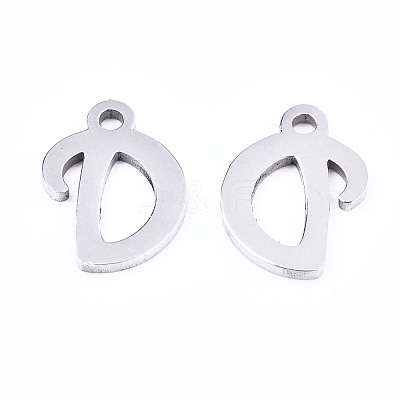 Non-Tarnish 201 Stainless Steel Charms X-STAS-T044-217P-D-1