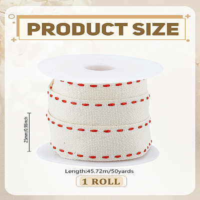 5 Yards Cotton Ribbon OCOR-LP0003-27-1
