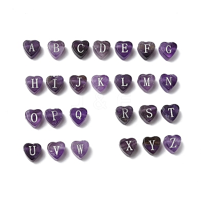 Natural Amethyst Beads G-L636-A04-8x8mm-1