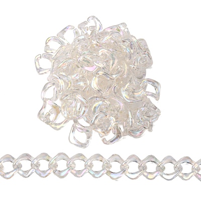 Transparent Acrylic Linking Rings OACR-S036-003A-D01-1