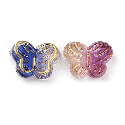 Transparent Resin Cabochons RESI-E045-12-1