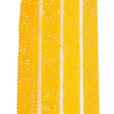 Electroplate Glass Beads Strands EGLA-A044-T2mm-L05-1