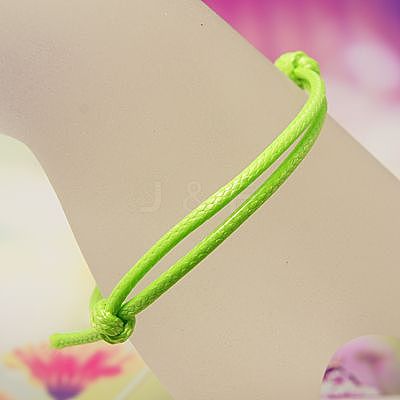 Korean Waxed Polyester Cord Bracelet Making AJEW-JB00011-17-1
