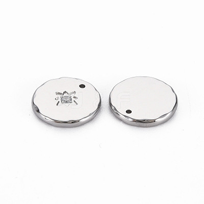 304 Stainless Steel Charms STAS-N097-091P-NR-1
