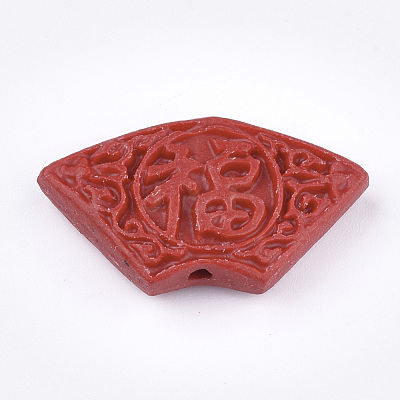 Cinnabar Beads CARL-T001-07-1