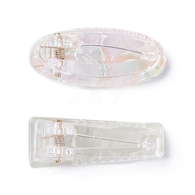Cellulose Acetate(Resin) and Plasic Alligator Hair Clips X-PHAR-C008-01A-1