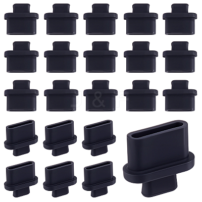 50Pcs TPU Mobile Anti-Dust Plugs FIND-SC0022-46A-1