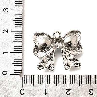 304 Stainless Steel Pendants STAS-Q346-15P-06-1