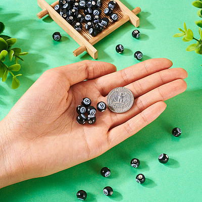 50Pcs Handmade Porcelain Beads PORC-TA0001-07-1