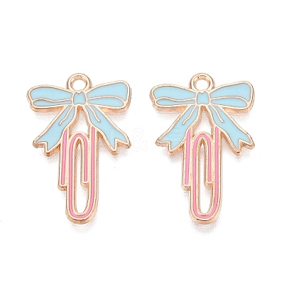 Alloy Enamel Pendants ENAM-Q004-01KCG-06-1