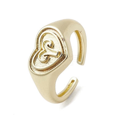Brass Adjustable Open Rings RJEW-K257-86G-01-1