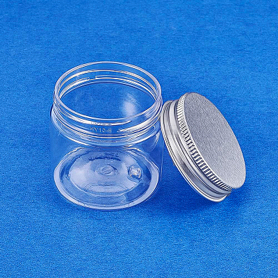 Transparent Plastic Bead Containers CON-BC0004-81-1