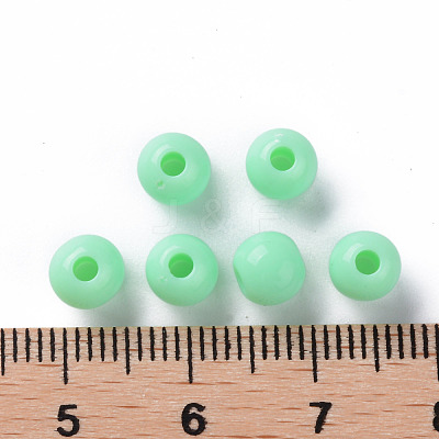 Opaque Acrylic Beads MACR-S370-C6mm-A05-1