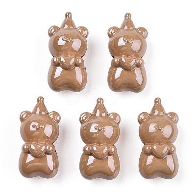 Opaque Acrylic Beads MACR-N017-96-1
