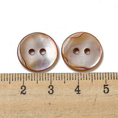 Freshwater Shell Buttons SHEL-C005-01B-01-1