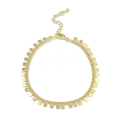 Rack Plating Brass Bracelets for Women BJEW-K244-08D-G-1