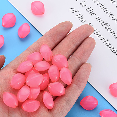 Imitation Jelly Acrylic Beads MACR-S373-93-E03-1