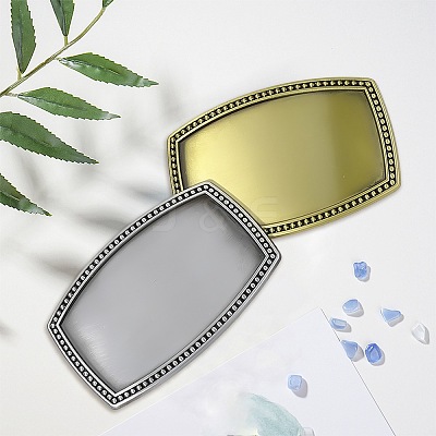2Pcs 2 Colors Alloy Belt Buckles FIND-DJ0001-75-1