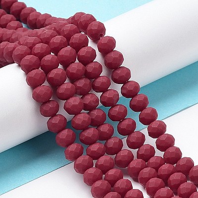 Glass Beads Strands EGLA-A034-P10mm-MD02-1