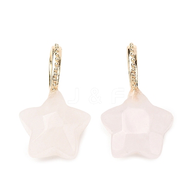 Natural Rose Quartz Pendants GG-CBAE2A3-02G-03-1
