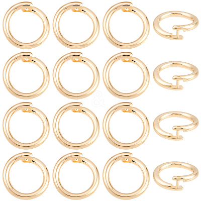 20Pcs Brass Open Jump Rings KK-BBC0023-10D-1