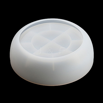 Round Shape DIY Candle Cups Silicone Molds DIY-E072-01-1